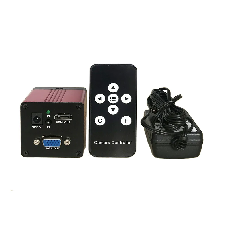 Цифровой промышленный микроскоп 1080P 1/2.7 &quot60FS HDMI VGA камера с ИК пультом