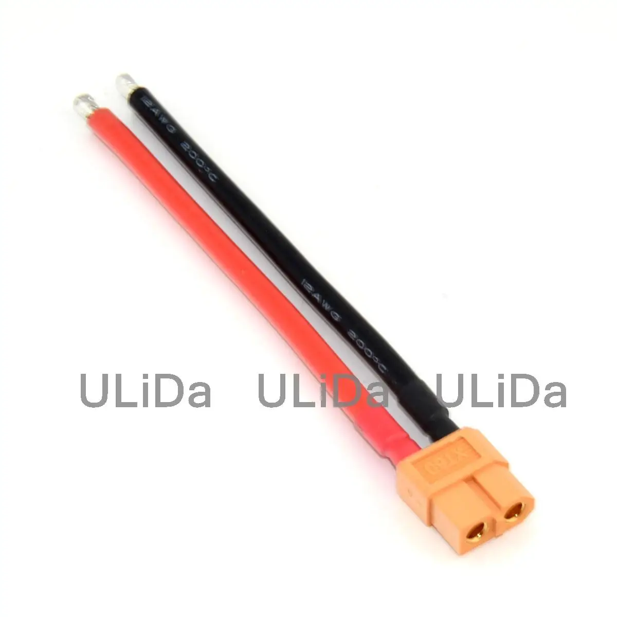3PCS XT60 Female Converter Battery Wire Plug w/ 10cm 12#AWG Silicone Cable | Parts & Accs