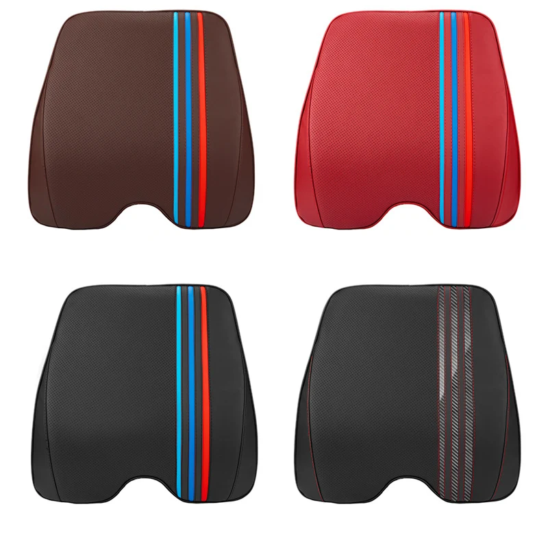 

Car Seat Headrest Lumbar Support Memory Cotton Waist Pad Interior Accessories For BMW X1 X3 X4 X5 X6 320 530 GT F10 F20 F30 G30
