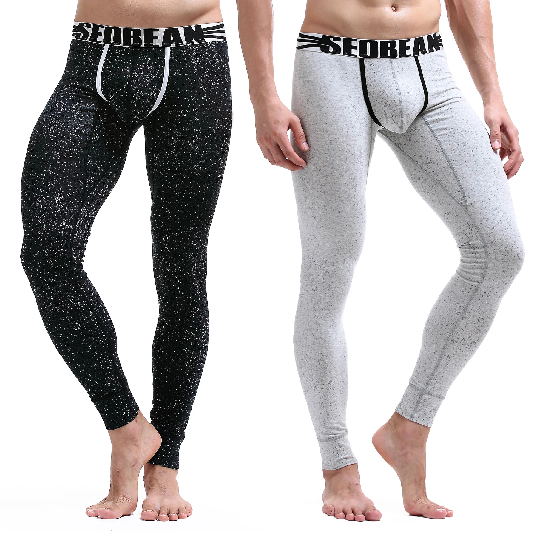 Новинка Осень зима мужские сексуальные хлопковые леггинсы маленькие