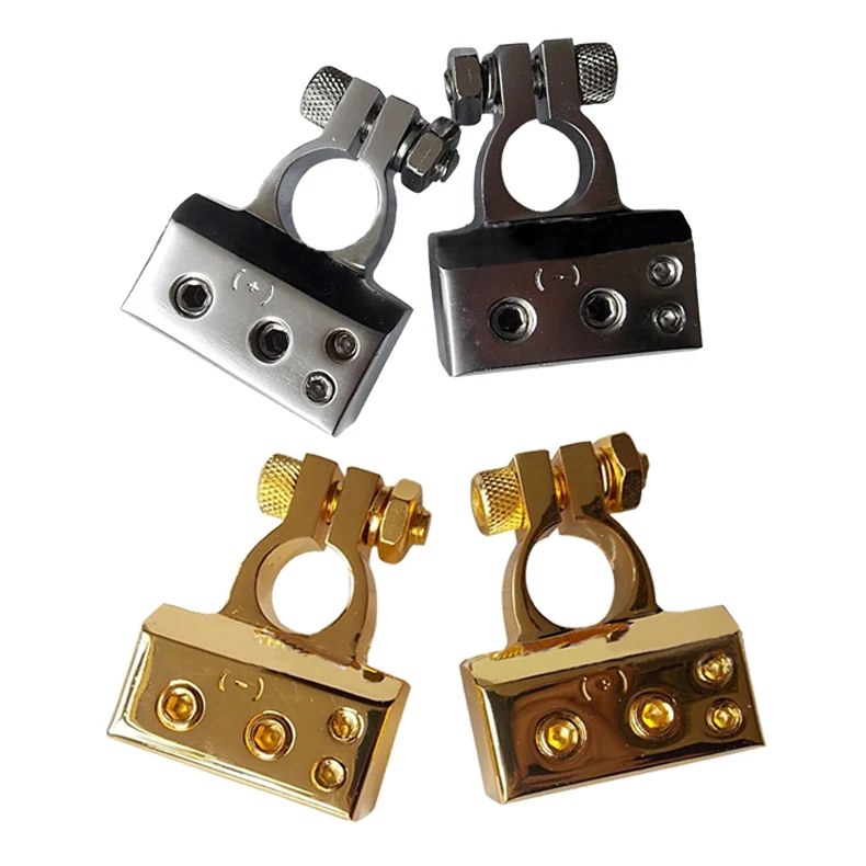 2 шт. клеммы для автомобильного аккумулятора положительные/отрицательные