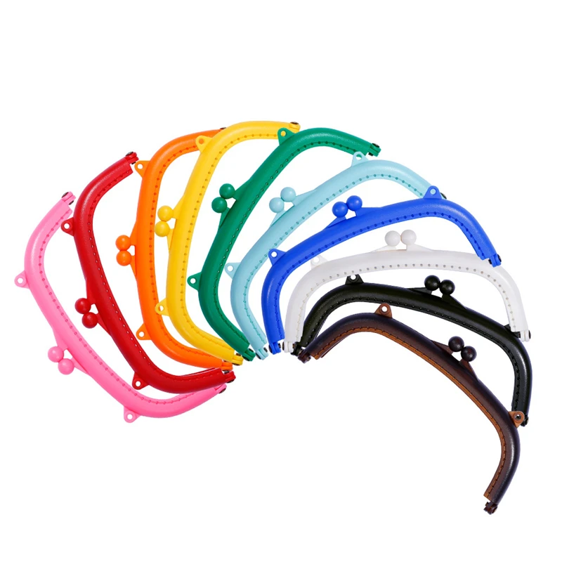 MIUSIE 10 цветов полимерная монета фотоэлемент застежка замок сумочка 8 5 см