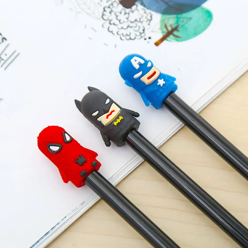 12 шт. креативная гелевая ручка в стиле аниме милый крутой каваи мультфильм