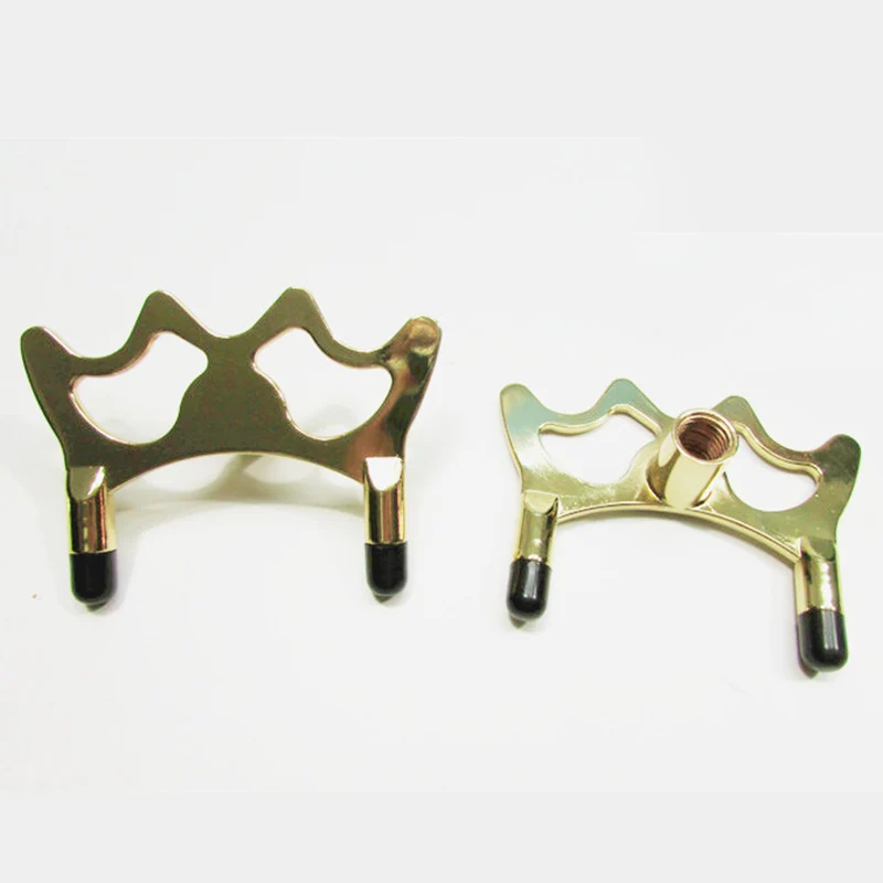 

2pcs Set Brass Bridge Head Pool Cue Stick Frame Pole Accessories For Snooker Billards 9 Ball PUZ777