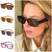 fashion sunglasses unisex rectangle sun glasses retro adumbral anti uv spectacles simplicity eyeglasses ornamenta a