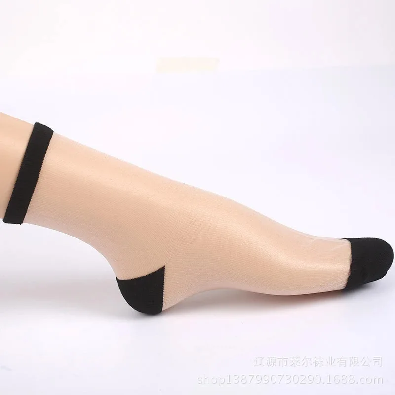 Прозрачные шелковые женские носки с одной подошвой носки|Носки| |