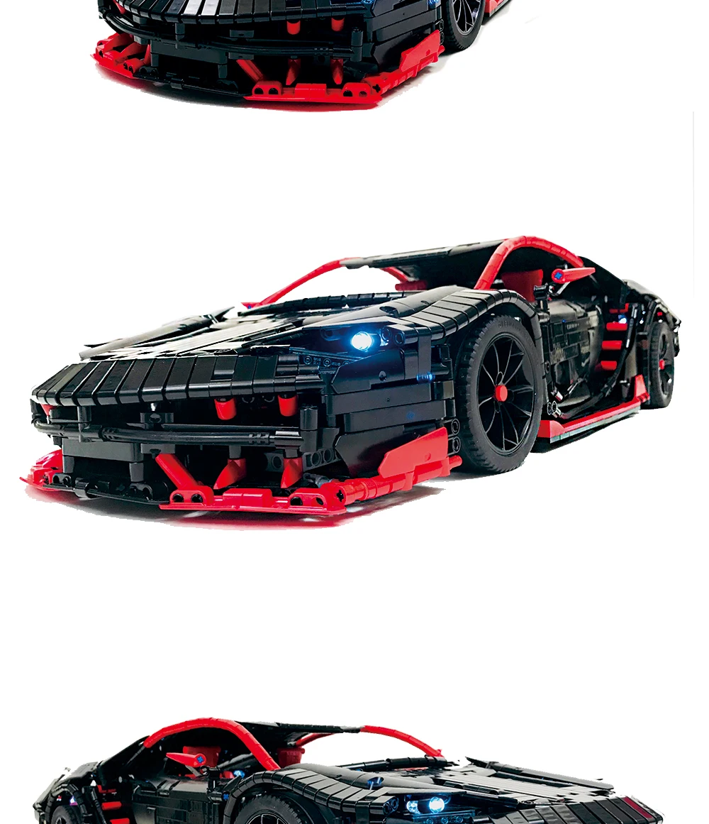 MOC-12560 Technic серии RC автомобиль Roadster мощность функция автомобиля строительные блоки кирпичи дети Technic игрушки для детей ребенок рождественские подарки