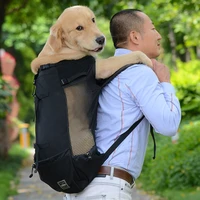 adjustable pet dog outdoor travel backpack for hiking cycling reflective carrier bag for dogs french bulldog pug carrying bags