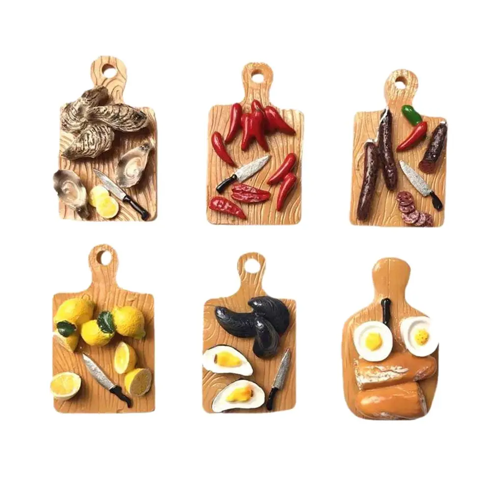 6 шт. магнитная наклейка на холодильник клейкие заметки машина для хлеба