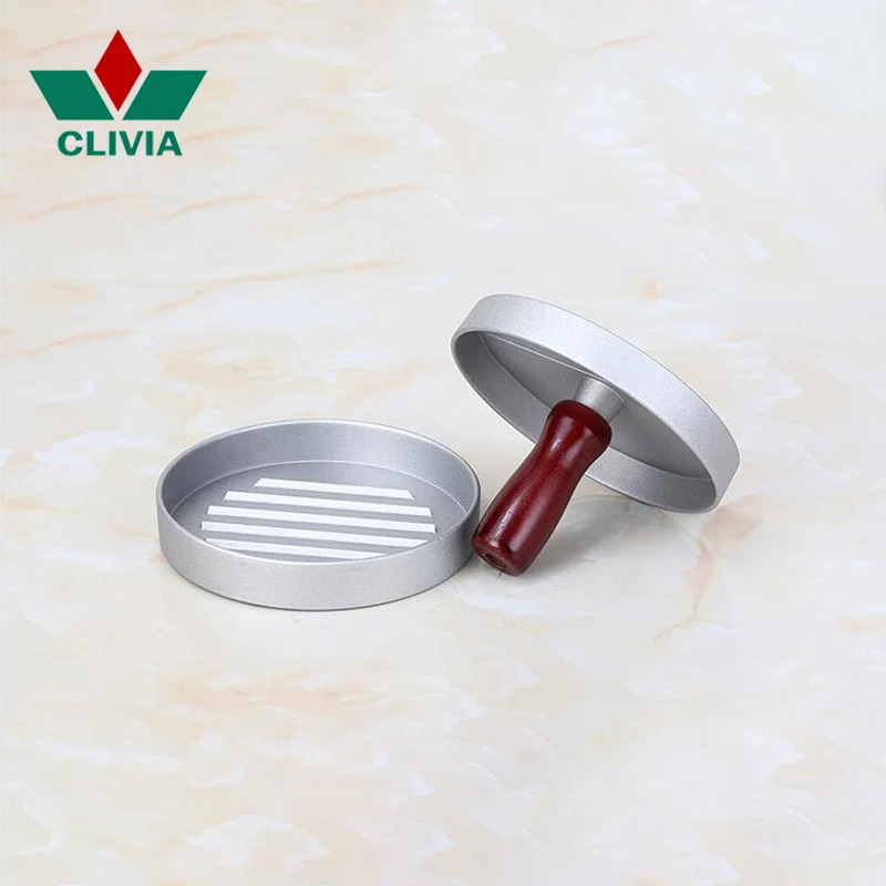 CLIVIA новый пресс для гамбургеров 1 комплект круглая форма изготовитель и котлет