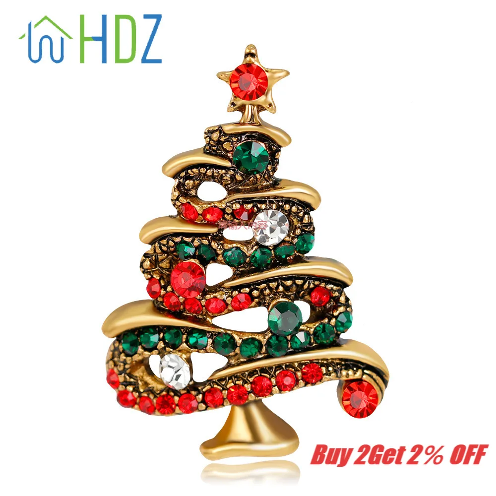 

Vintage Gold Silver Color Wreath Bells Christmas Tree Dee for Womengift for Family and Children, Decorative Jewelry