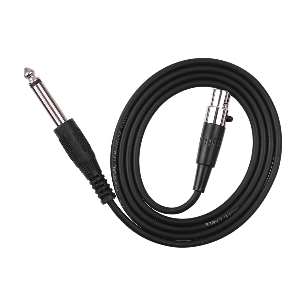 1 м 3-Pin Mini XLR разъем (TA3F) до 1/4 дюйма музыкальный инструмент кабель Стадия