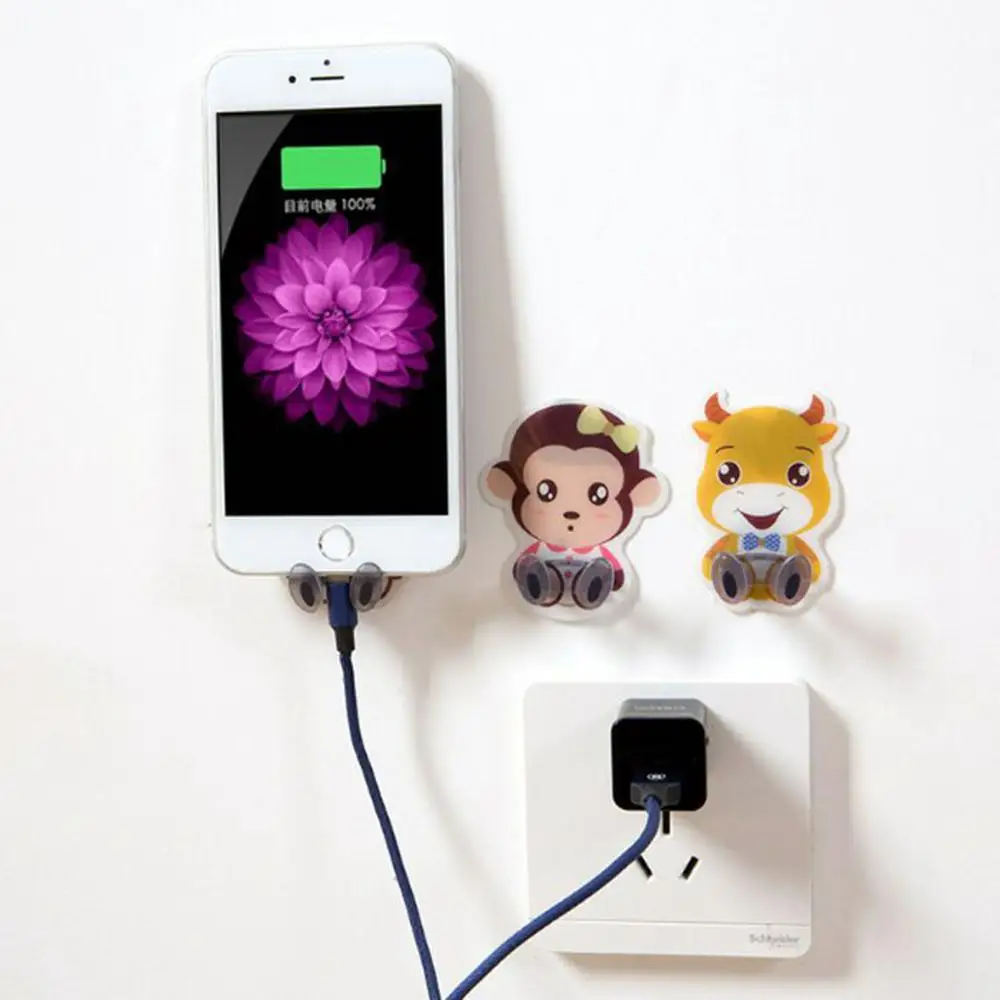 Клейкий крючок с вилкой питания 6 шт. прочная клейкая вешалка моющаяся