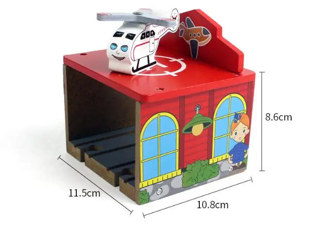 15 Styles Wooden Train Track Railway Bridge Accessories Variety Train With Compatible Kids Assembly Toys Tunnel Cross Bridge
