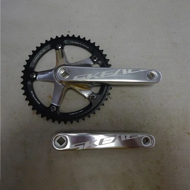 

Ske Fixed Gear Racing 48T 165mm 144BCD Square Hole Single Speed Sprocket Wheel Cycling Bicycle Accessories