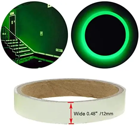 

New Fishing Rod Luminous Sticker Protecting Fishing Rod Bandage Glow in the Dark DIY Self-adhesive Tape Fishing Tool