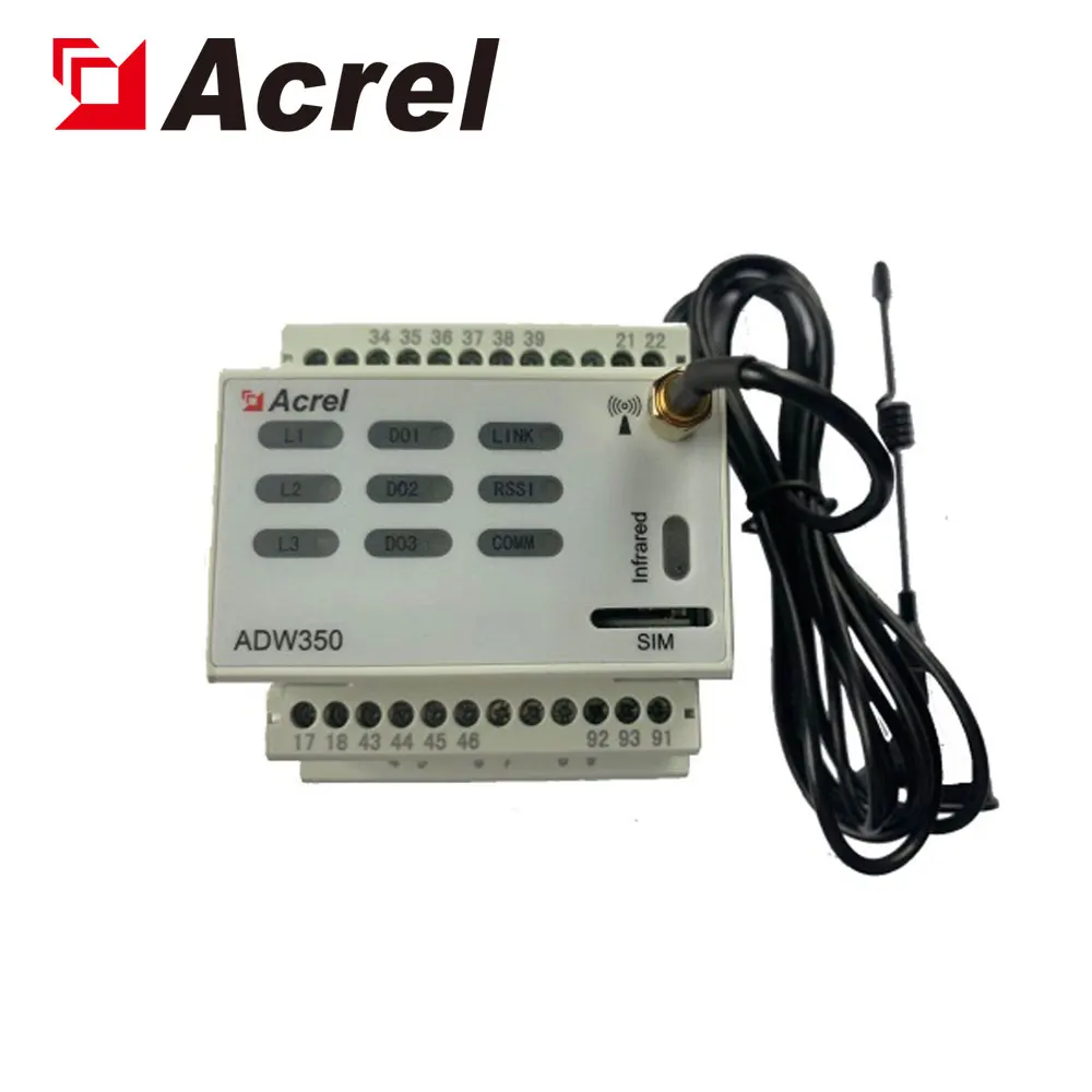 

Acrel ADW350 series 5G base station with NB-IOT communication din rail energy meter