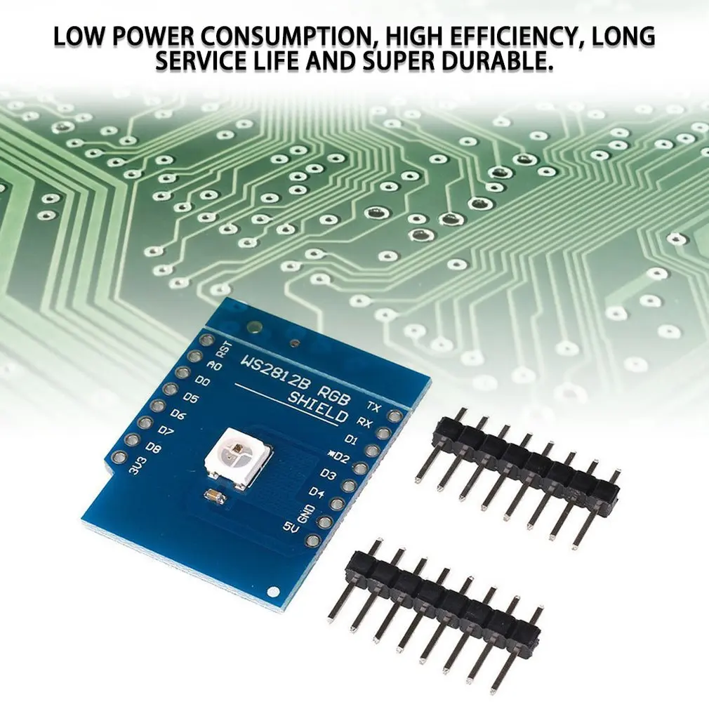 RGB светодиодный экран WS2812B Wemos D1 Mini ESP8266 для платы Arduino WS2812B|Коробки передач и