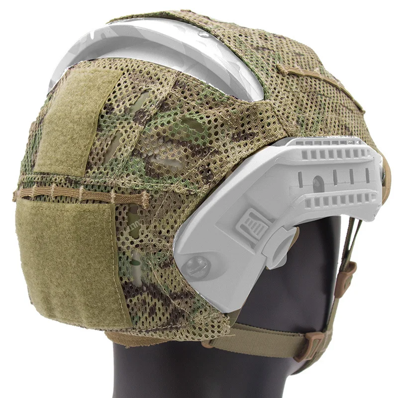 

Airframe Helmet Special Helmet Cloth AF Camouflage Helmet Cover CP2 in 1 Helmet Special Mesh Helmet Cloth