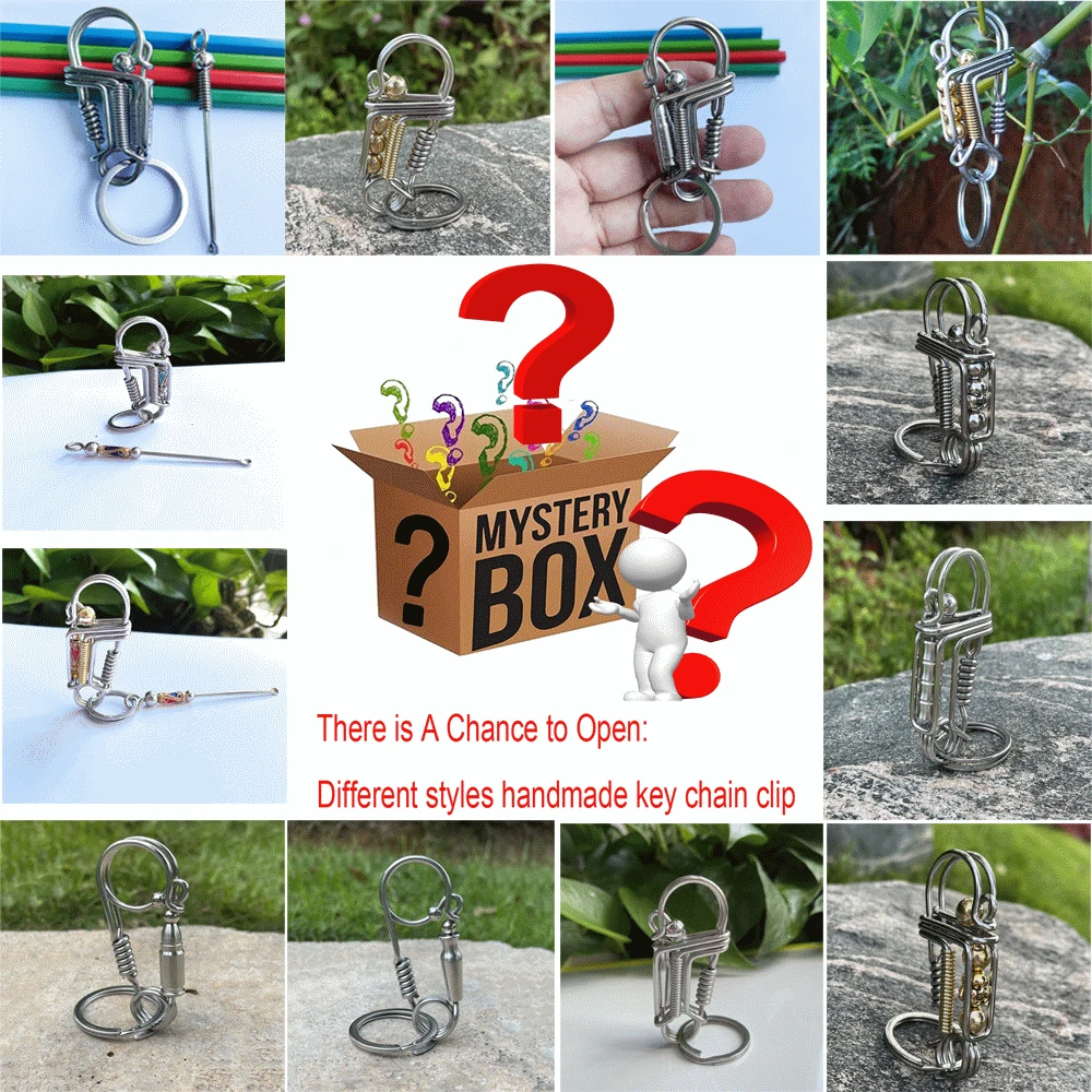 

Lucky Mystery Boxes,Mysterious Random Products,There is A Chance to Open:Different Styles Key Chain Lanyard,Anything Possible
