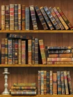 Винтажные 3D обои для книжной полки, настенные съемные самоклеящиеся обои с текстурой под дерево, для шкафа, мебели, кухни