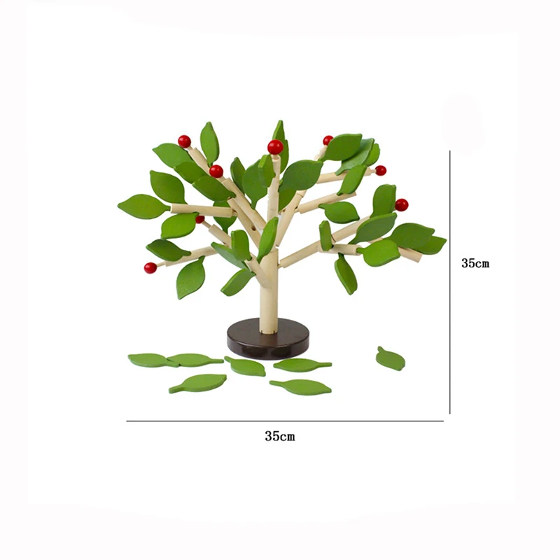 

Leaf Early Childhood Education DIY Hand-made Building Blocks Yi Intellectual Disassembly Jigsaw Puzzle