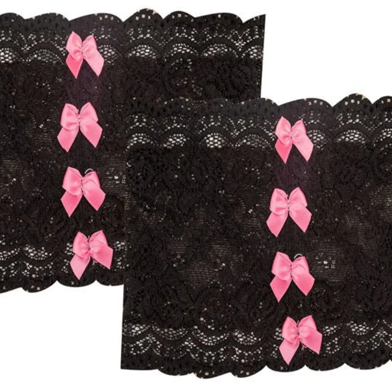 Новые однотонные противоскользящие строительные новые эластичные кружевные