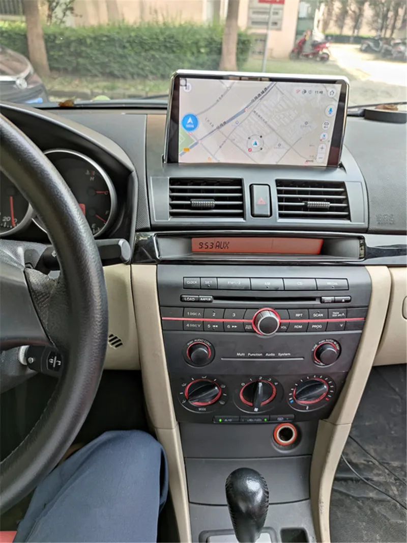 Магнитола на android 10 для Mazda 3 2004 2005 2006 2007 2008 2009 автомобильный dvd-радиоприемник