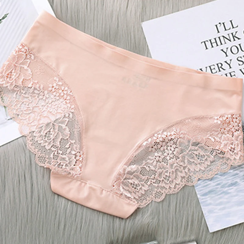 Женские сексуальные бесшовные трусики Ice Silk женское нижнее белье удобные