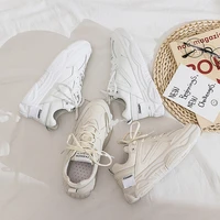 little white shoes female 2021 spring student running board shoes female breathable board shoes korean version