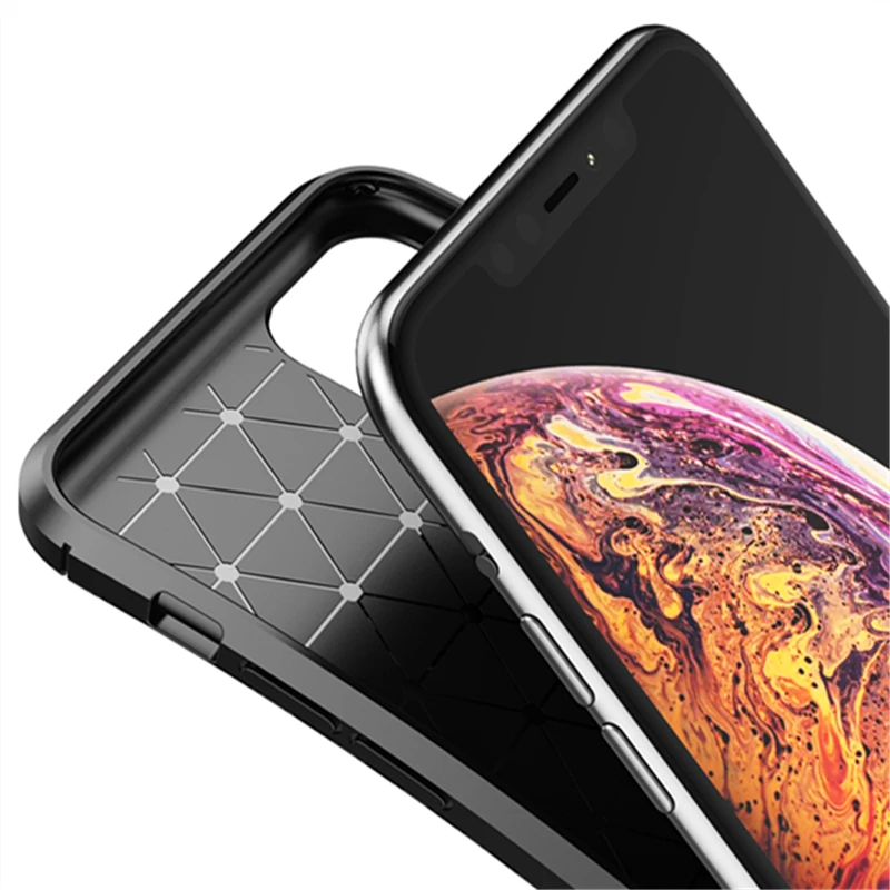 Ультратонкий легкий мягкий силиконовый чехол для Iphone 11 Pro Max X XR XS MAX 6 7 8 Plus из