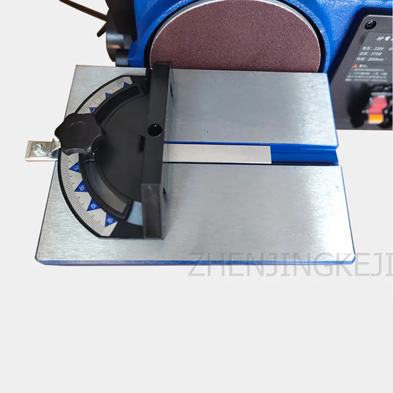 

Sanding Machine Woodworking Center Belt Metal Home DIY Dust Collection Desktop Vertical Multifunction Electricity Polishing Tool