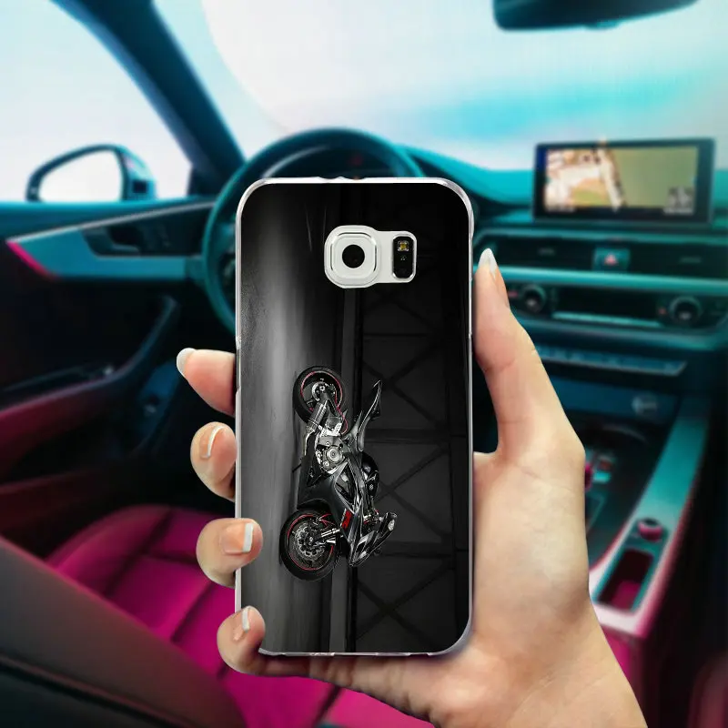 For Samsung Galaxy Note 2 3 4 5 8 S3 S4 S5 Mini S6 S7 S8 S9 Edge Plus Shell Soft TPU Cell Phone Case Motorcycle Suzuki GSXR 1000 | Мобильные
