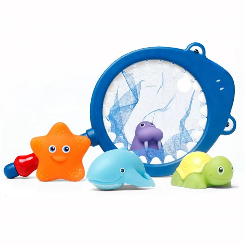 

Игрушки для рыбалки и ванны, 1 комплект, сетевая сумка, игрушка для кошек, детская игрушка для плавания, игры в воде, Обучающие Игрушки для ван...