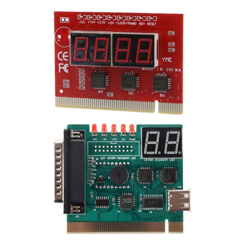 2 шт. анализатор: 1 материнская плата USB и PCI Анализатор диагностический карты