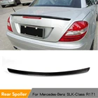 Задний спойлер для багажника Mercedes-Benz SLK Class R171 2005-2010, спойлер для багажника, губа для крыла из углеродного волокнаФАП, серый праймер