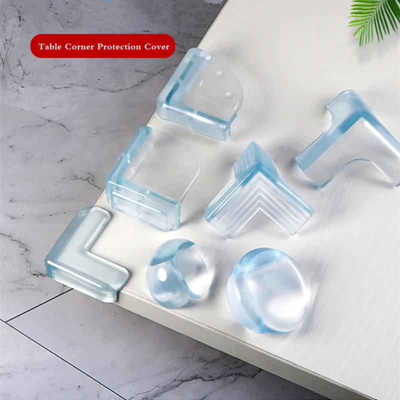 

10 шт., силиконовые защитные накладки на углы стола для безопасности детей