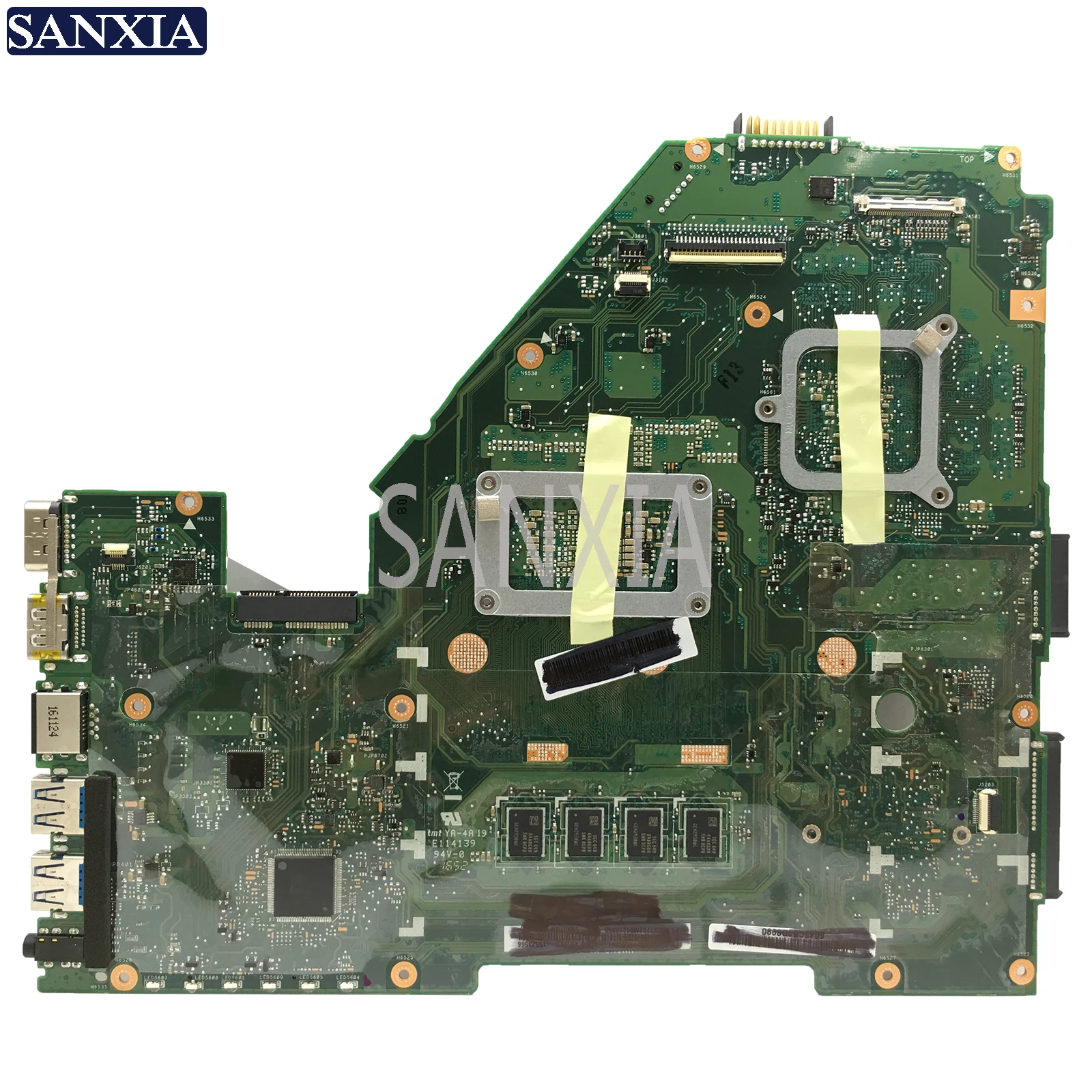 KEFU X550VX материнская плата для ноутбука ASUS X550VX X550V оригинальная материнская плата 8Гб-RAM I7-6700HQ GTX950M