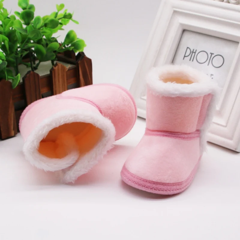2020 Winter Baby Girl Boy Cotton Boots Casual Shoes First Walkers Newborn Cute Non-slip Soft Sole Shoe |