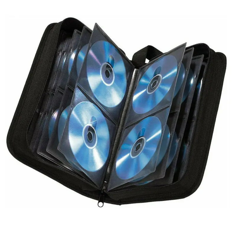CD DVD Blu-Ray диск чехол для переноски держатель сумка кошелек хранения кольцо