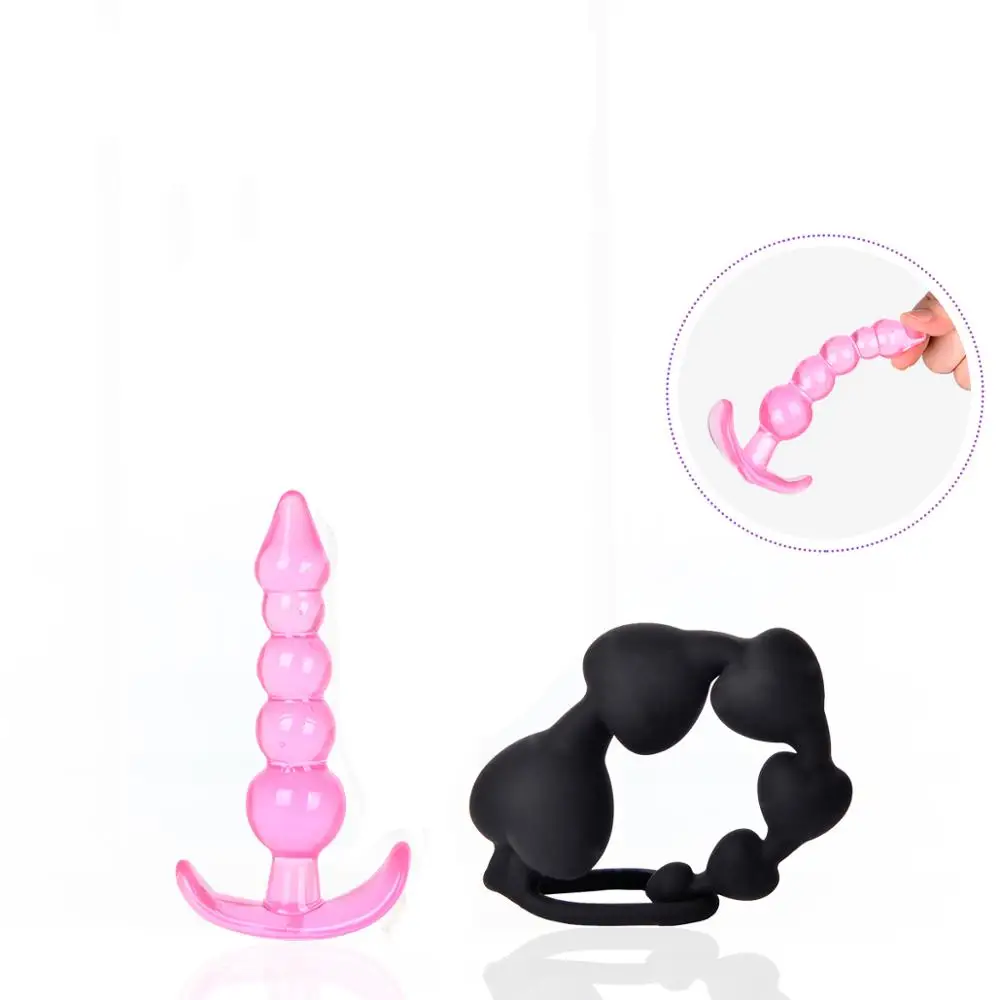 Силиконовая Анальная пробка 4 шт./компл. расширитель анальной пробки для массажа