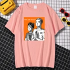 Футболка Haikyuu Noya Tanaka Мужская свободная, мягкая тенниска с аниме принтом, Удобная майка оверсайз, весна-лето