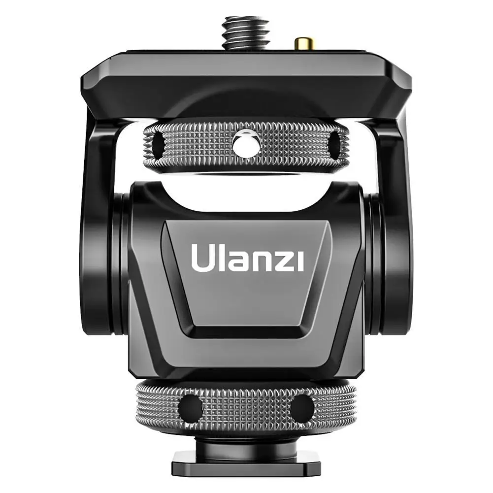 

Ulanzi U-150 Camera Monitor Mount Adapter For Nikon Canon Sony 360 Adjustable Monitor Adapter Accessory with Cold Shoe 1/4 Screw