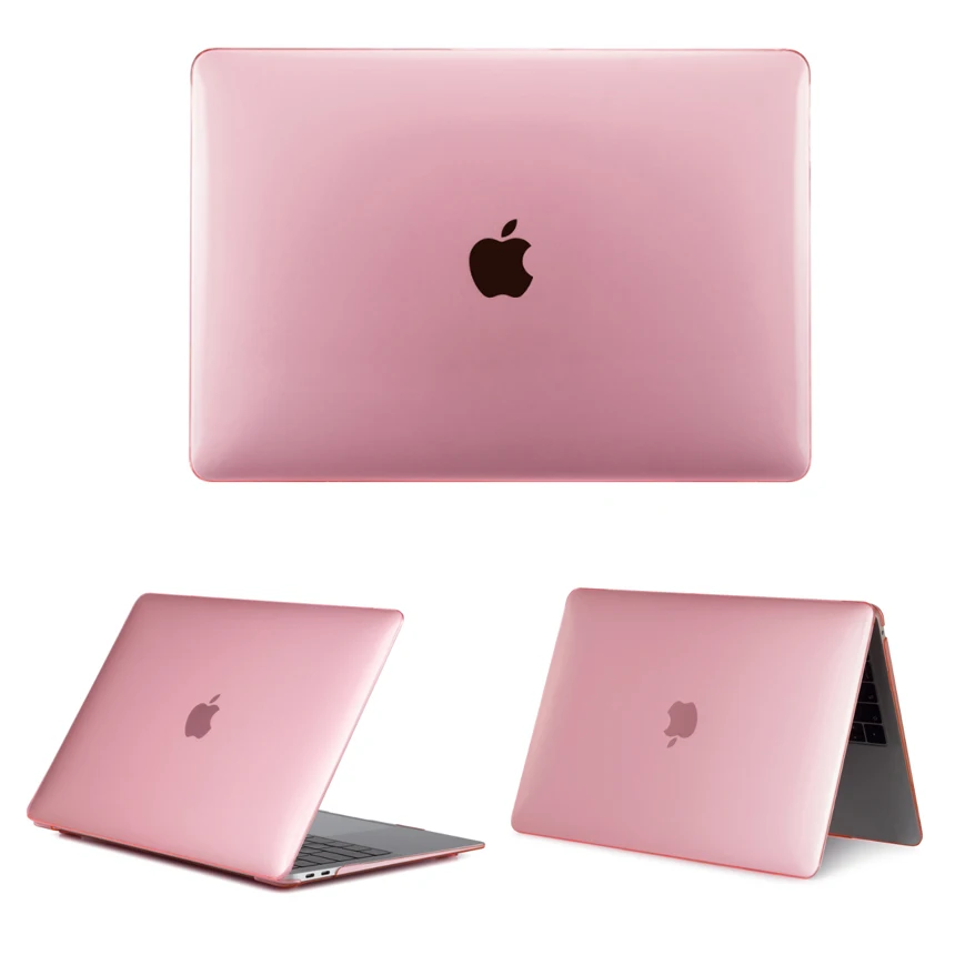 Жесткий прозрачный чехол из ПВХ для Macbook Pro 13 15 Touch bar A1707 A1990 ноутбука Air Retina 11 12