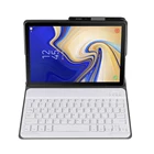 Беспроводной чехол для клавиатуры с Bluetooth для Samsung Galaxy Tab S4 10,5 T830 T835 с держателем для ручки, кожаный защитный чехол для планшета