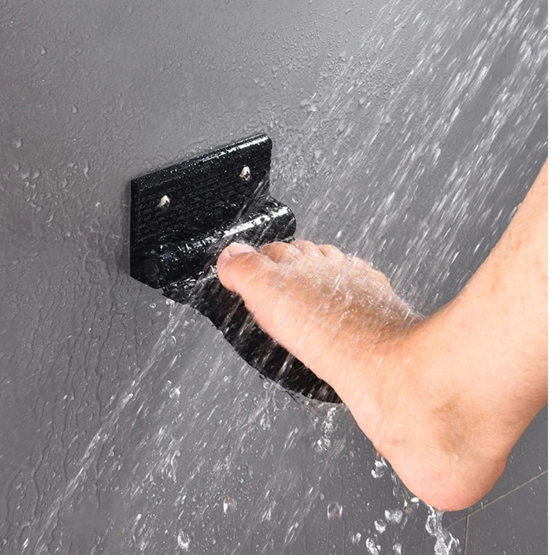 

Multipurpose Bathroom Pedal Shower Room Wall Mounted Anti-Slip Aluminum Safety F3MB