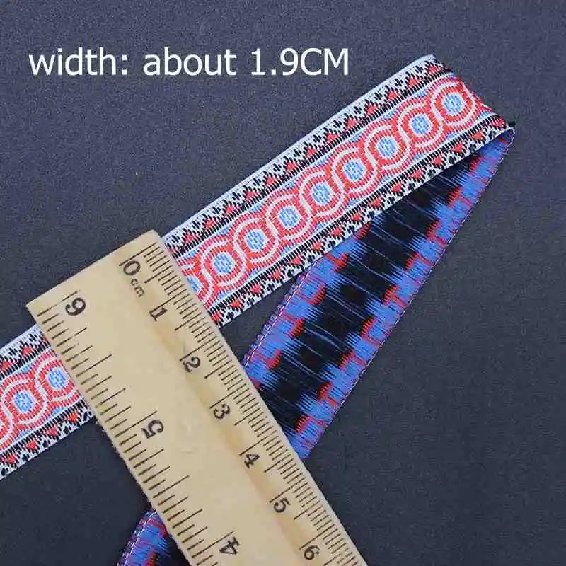 5 ярдов/партия 1 9 см Этническая Индия DIY шляпа Домашний текстиль Одежда Аксессуары