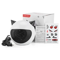 home electric heater portable fan heater mini warm air fan for office room heaters handy energy saving foot warmer fan