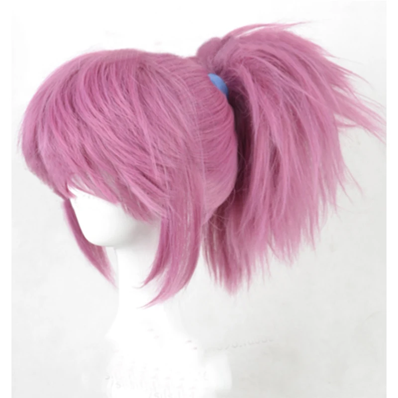 Экшн-фигурка из аниме Hunter x Machi розовый парик для косплея Термостойкое волокно