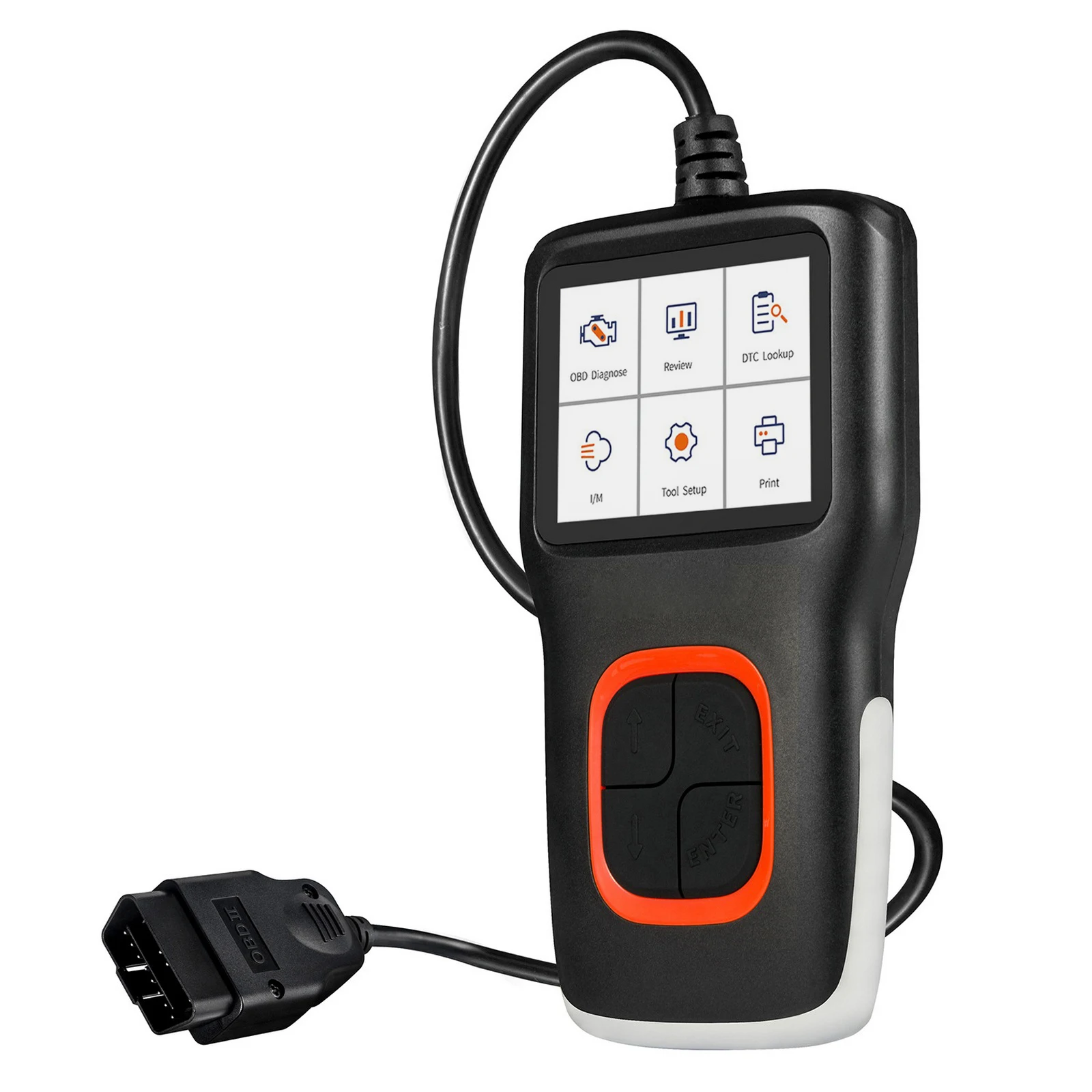 

VP101 OBD2 Code Reader Scanner Supports Diagnostic Printing